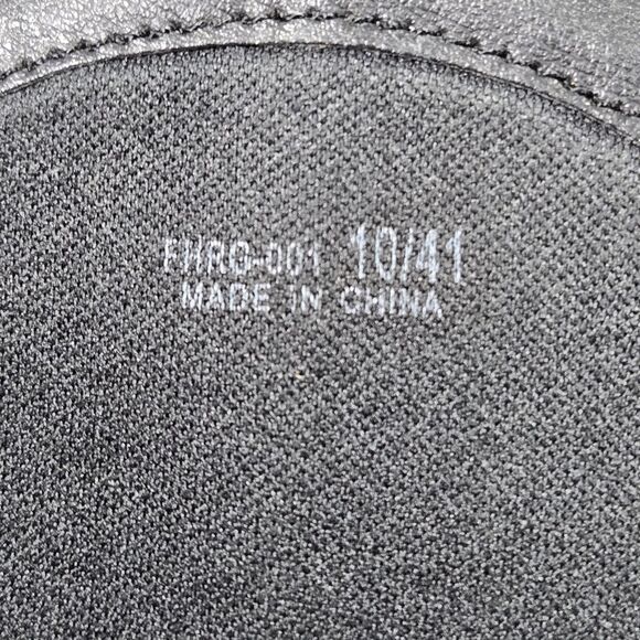 Chinese Laundry Women Sz 10 Black Croc Print Faux Leather Zip Midcalf Heel Boots - Picture 8 of 9